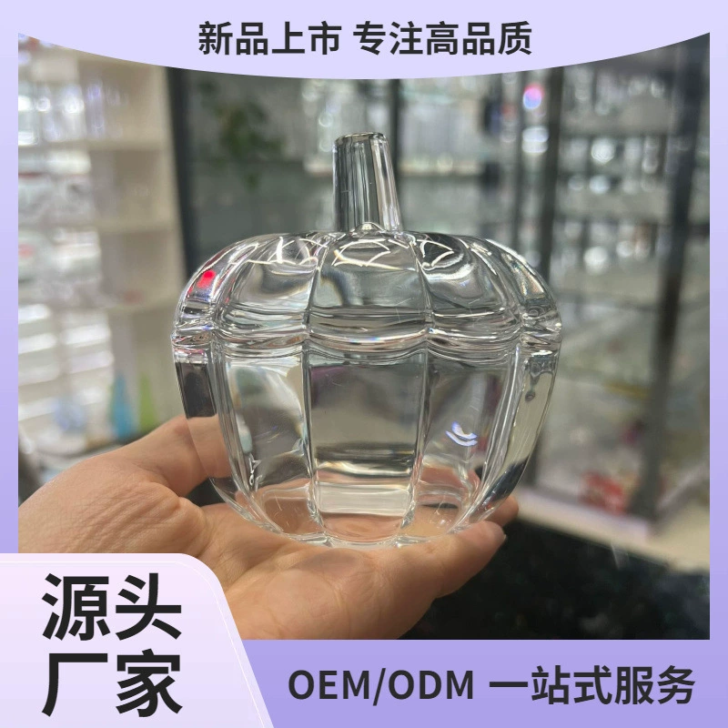 Креативная стеклянная банка для сахара в форме тыквы, ящик для хранения с крышкой, простая современная подарочная банка для дома, аксессуары для спальни, подсвечник