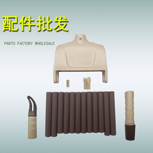 批发胶棉拖把塑料件滚轮式直供海绵拖把塑料配件供应