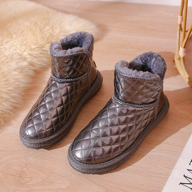 Winter keep warm casual comfortable boots flat platform