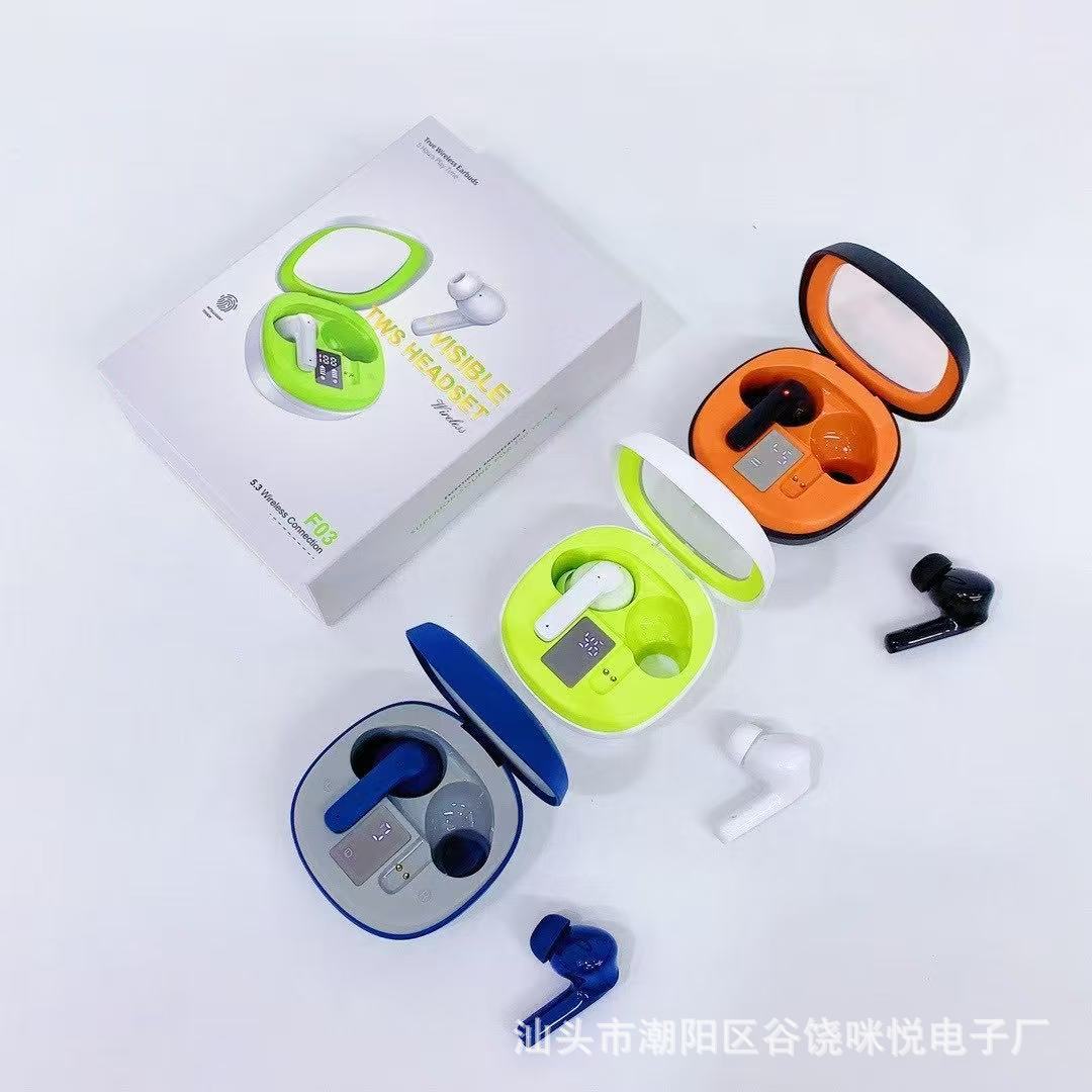 F03 无线蓝牙耳机TWS低延迟低功耗重低音真无线立体声双耳