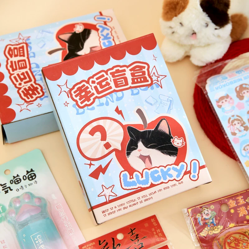 Stationery Set in Gift Box, premium quality, blind-box random assortment (small blind box)