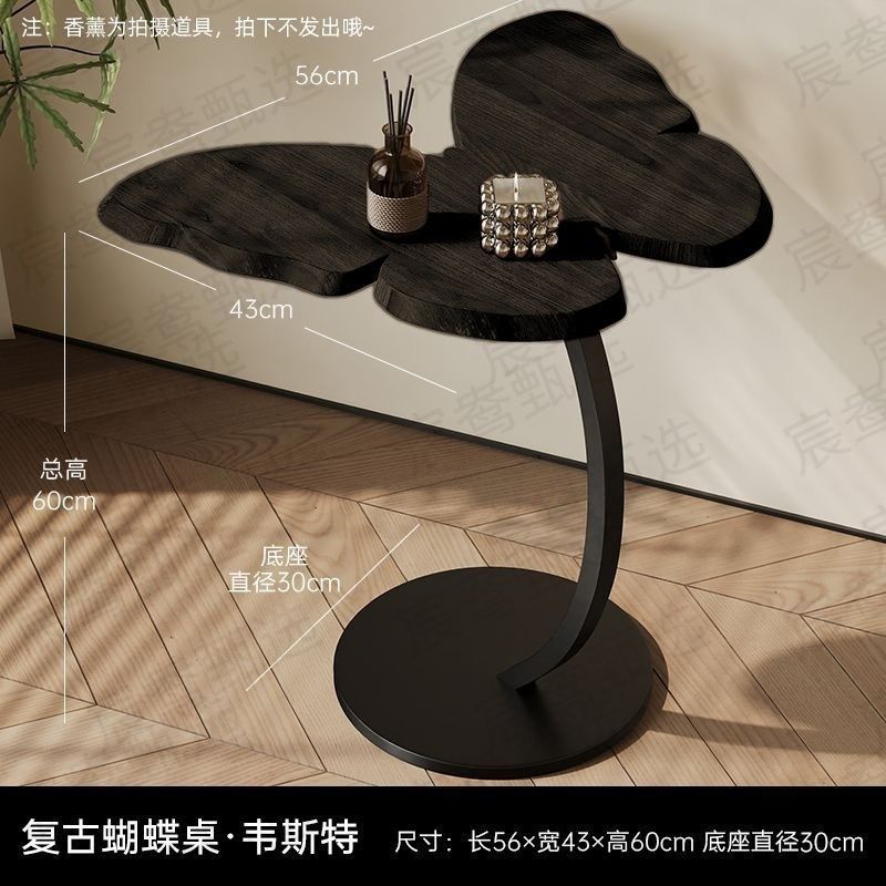 중세풍 검은나비 사이드 테이블