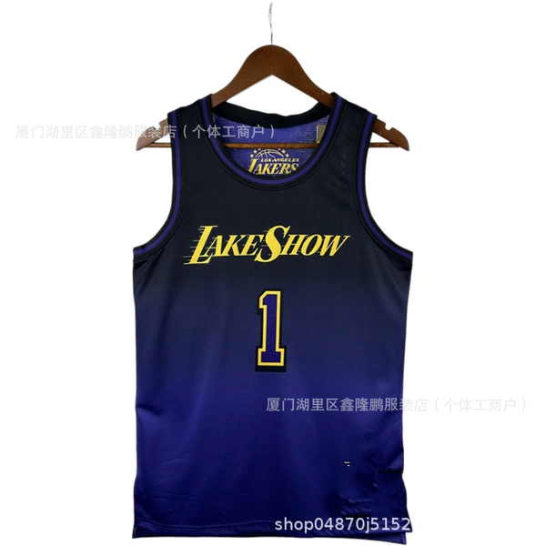 Hot Pressed Edition 25th Season Lakers City Edition No. 1 Russell