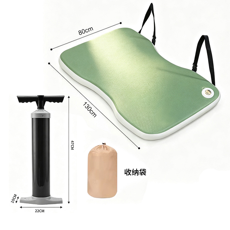 Car rear seat air mattress, universal rear seat sleeping pad for sedans and SUVs, inflatable mattress for outdoor travel