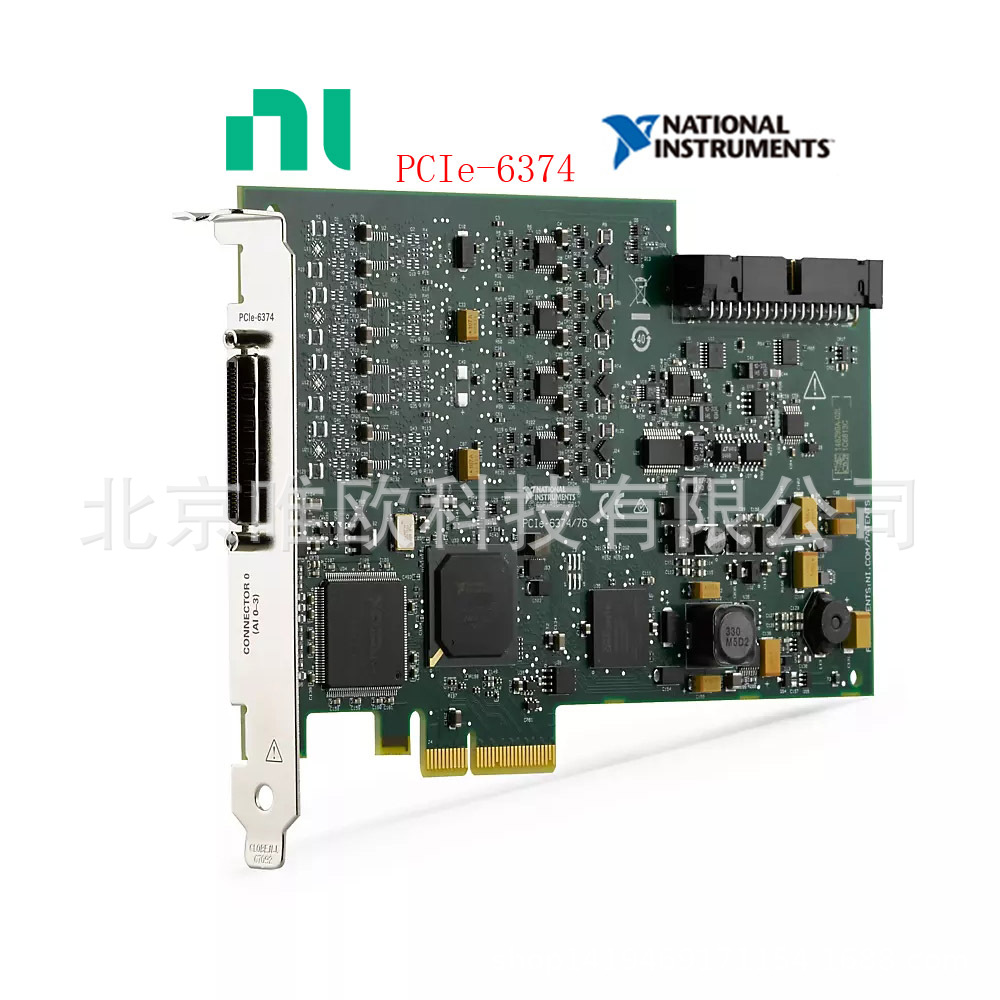 NI PCIe-6374数据采集卡785817-01同步采样多功能设备