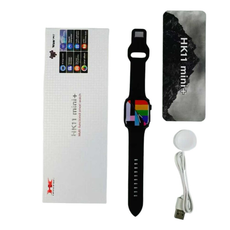 HK11mini+乔帮主Amoled屏心率血氧运动蓝牙智能手表smart watch|undefined