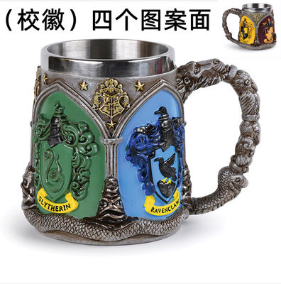 Creativa en forma especial academia de cine colección periférica taza de acero inoxidable de gran capacidad taza de cerveza personalizada tallada