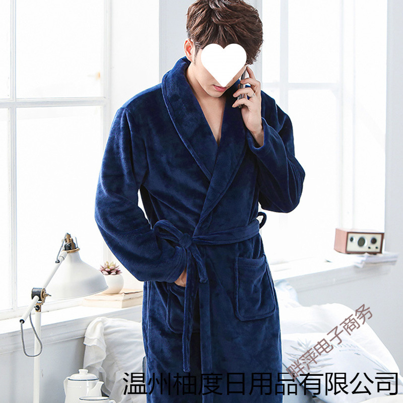 Royal blue men's model