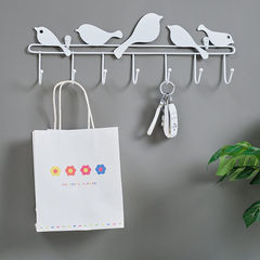 進門牆上壁掛鈎掛衣架黏膠衣帽掛鈎置物架免打孔一排長條掛鈎掛衣