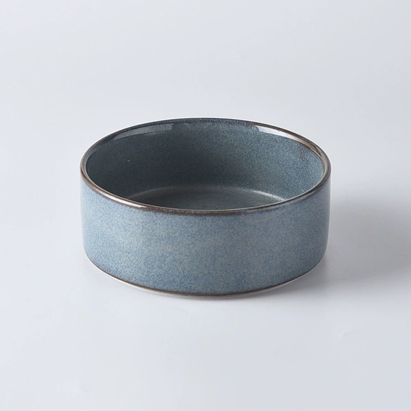 Straight bowl kiln becomes shallow orchid glaze