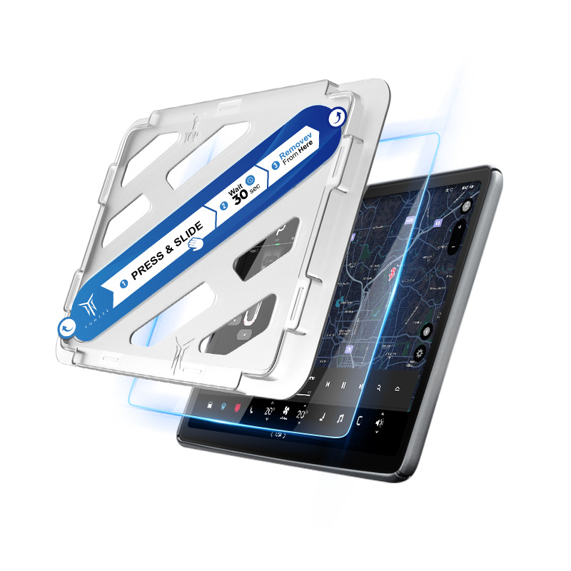 Adecuado para la nueva versión de Tesla Model3/Y pantalla de navegación película templada película artefacto pantalla accesorios de película templada