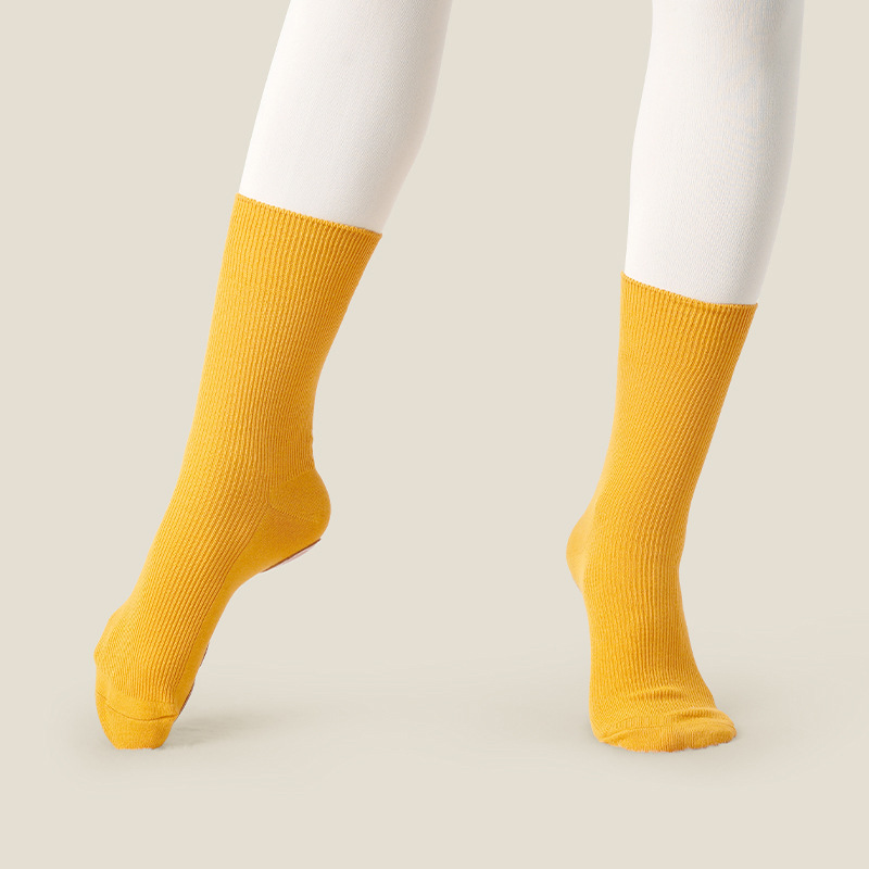 Calcetines de baile, antideslizantes, mujeres profesionales, ejercicios para adultos, calcetines de baile, calcetines de tubo para niños, calcetines de baile modernos de tres piezas