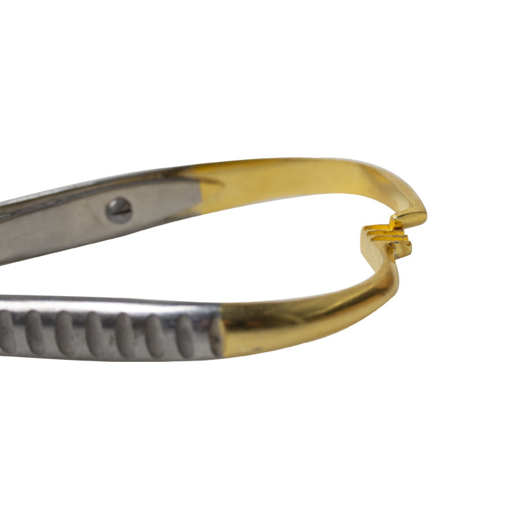 Titular de la aguja dental final titular de la aguja de mano mango de oro titular de la aguja anillo titular de la aguja material dental