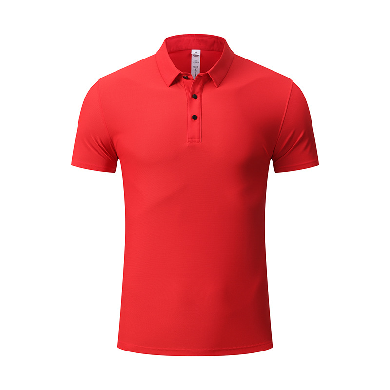 Verano de los hombres y las mujeres deportes casual ropa de secado rápido Polo profesional de golf Club de Tenis LOGO top de manga corta