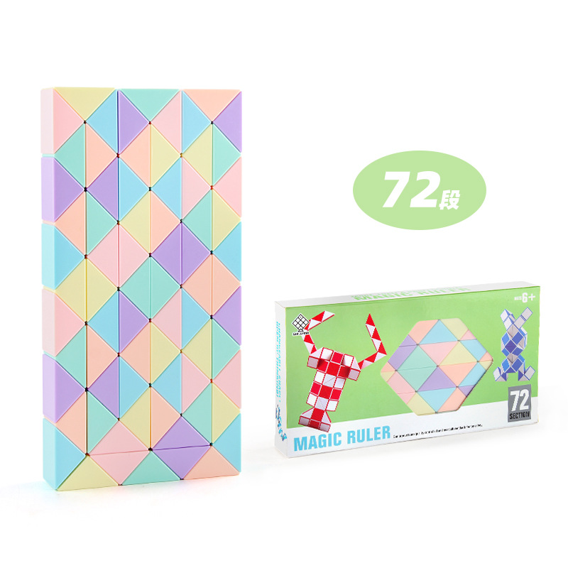 P168-95 macaron regla mágica 72 Inglés en caja 278,2G