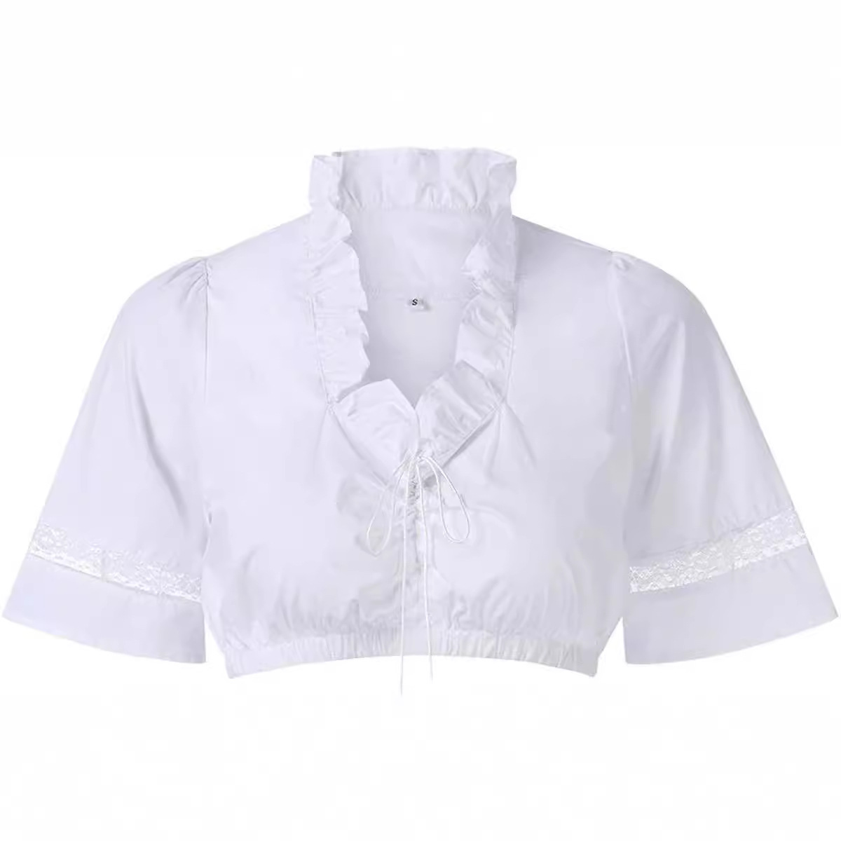 Festival de la cerveza ropa del Festival de la cerveza bávara Ding Dong ropa pequeña camisa blanca camisa de mujer