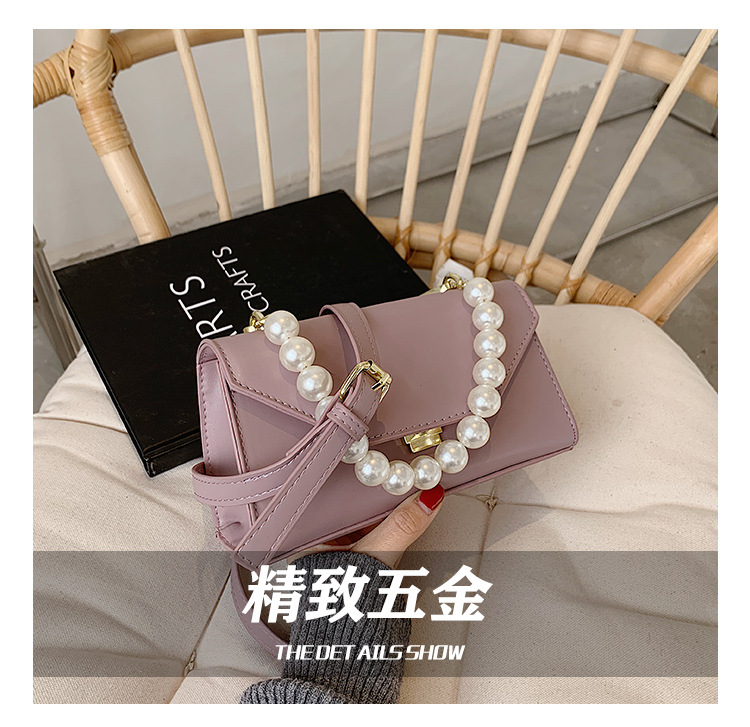 Bolso Cuadrado Simple Pearl display picture 14