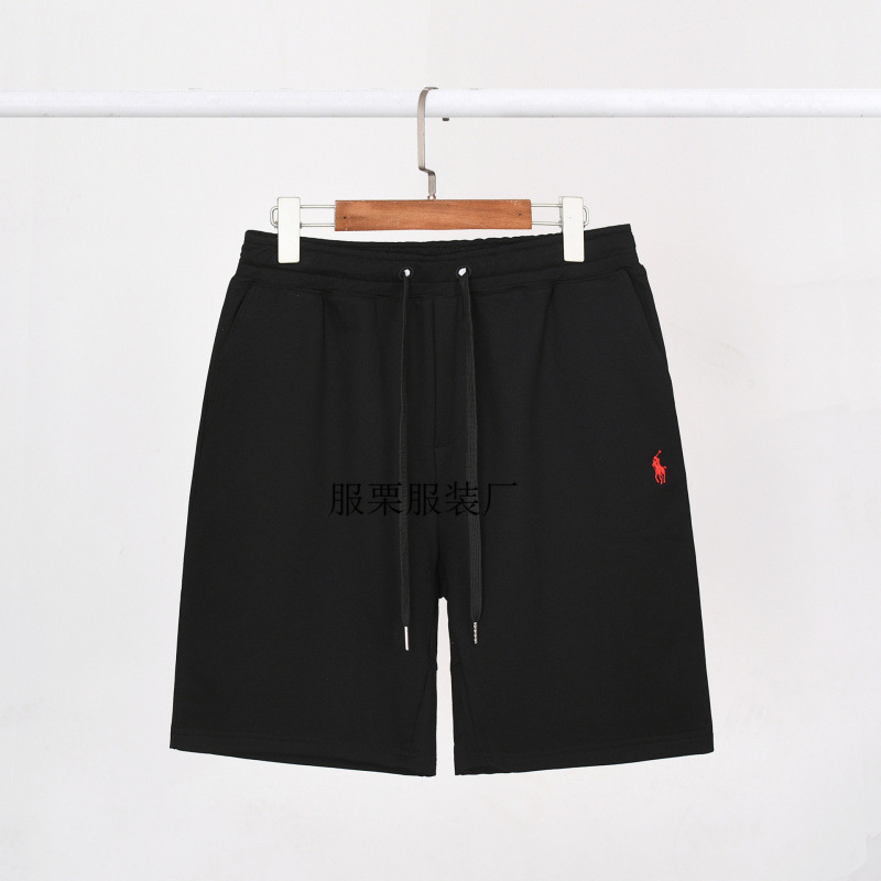 Drop-shipping men's solid color casual versatile Polo pure cotton golf sports beach workwear shorts Drop-shipping men's solid color casual versatile Polo pure cotton golf sports beach workwear shorts