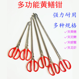 Stainless Steel Eel Clip Eel Pliers Loach Clip Crab Clip Cleaning Garbage Clip Sea Tool Durable Outdoor