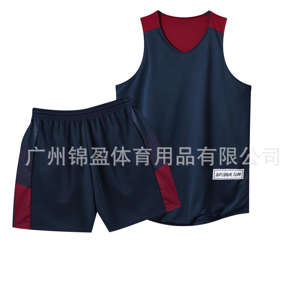 Navy blue/burgundy-pants single layer-320