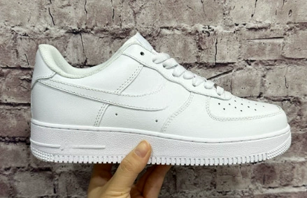 Кеды (board shoes) Putuian AF1 низкие, классические белые — унисекс размеры 36–45