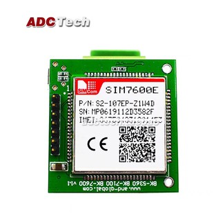 Cat1 Module Sim7600E Mini Board,Sim7600E Breakout Core Board