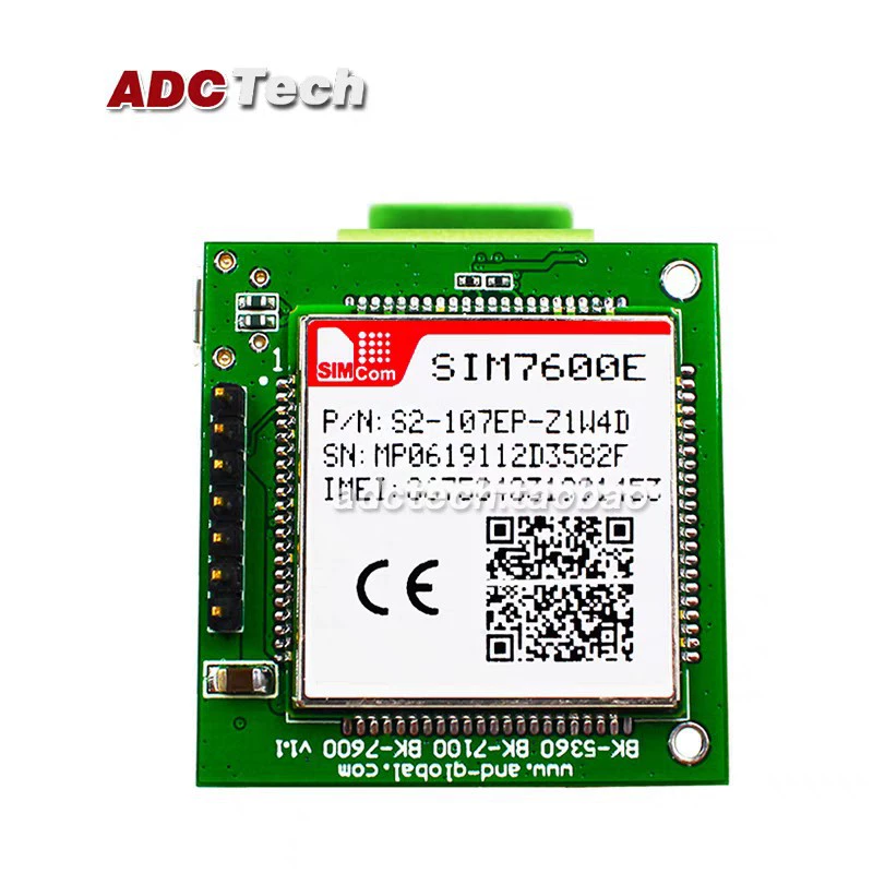 Модуль CAT1 Мини-плата SIM7600E, коммутационная плата SIM7600E