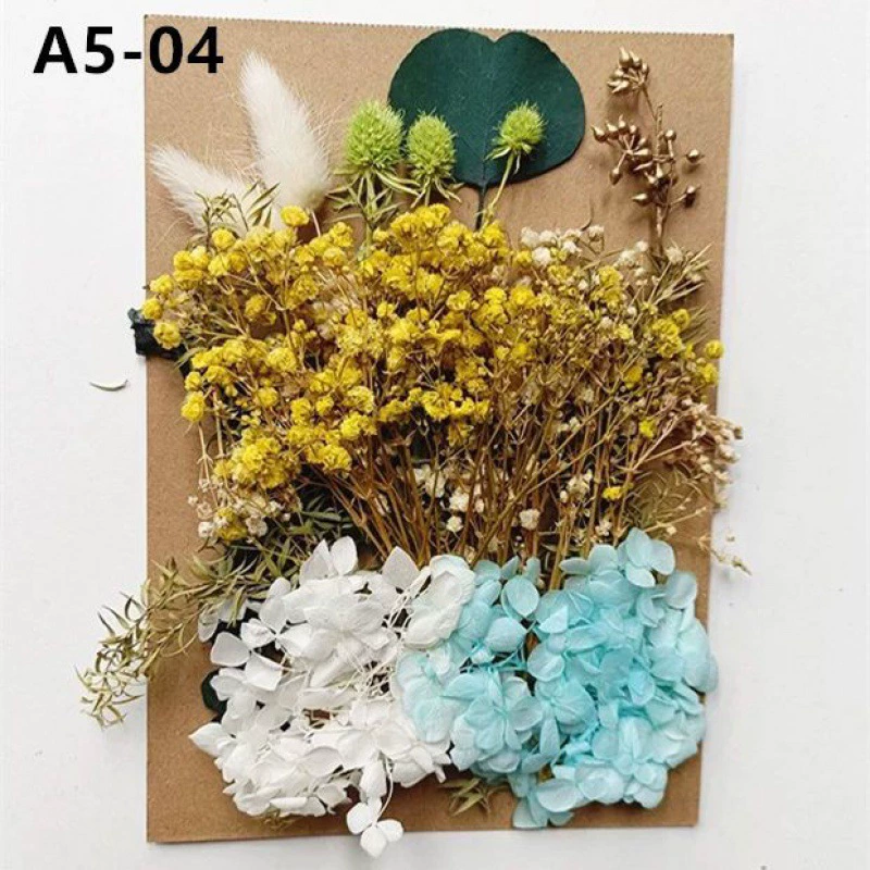 Materials set, postcard flower-shaped, handmade, bouquet, wholesale