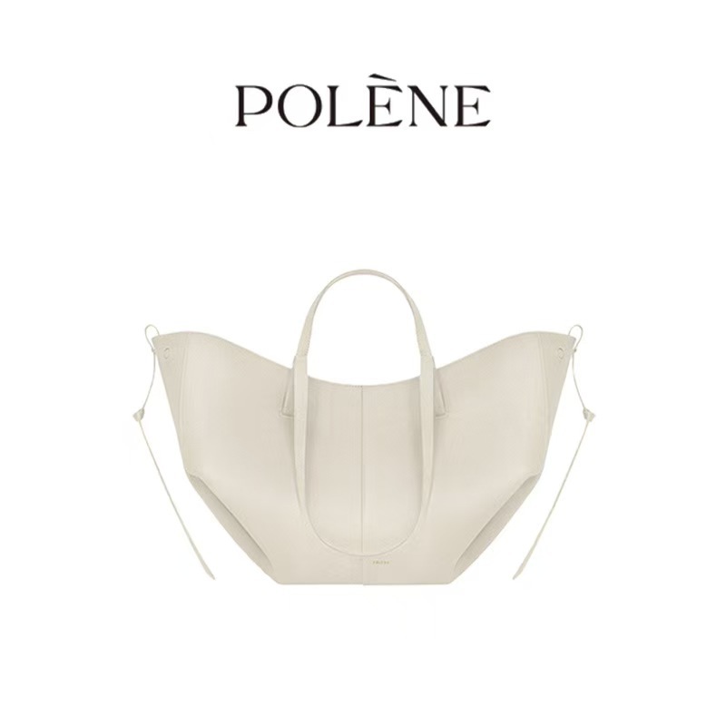 跨境爆款pol波灵恩翅膀包Cyme牛皮水桶包手提包托特大容量通勤女 - Thumbnail 19