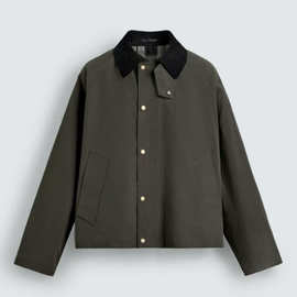 TAOP&ZA早秋新款男装通勤时尚撞色领短款休闲夹克外套7380220