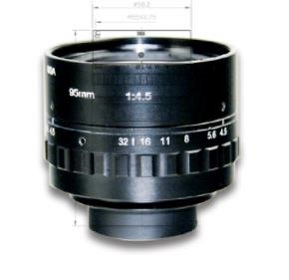 浩蓝光电AZUREphotonics  ELS-95-4.5V16K  手动光圈定焦镜头