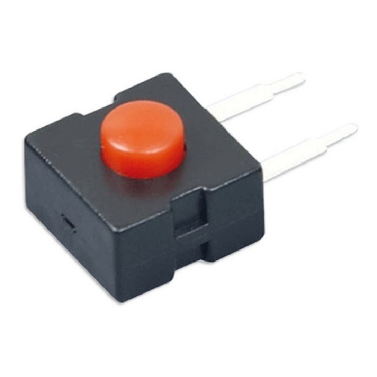 按钮自锁开关侧插  耐温自锁手电筒开关  批发按键手电筒开关侧插