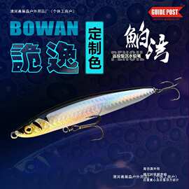 路标鲌湾远投沉水铅笔路亚饵鱼饵淡水海钓鲈鱼鳜鱼翘嘴
