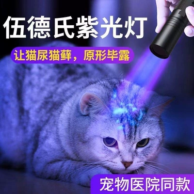 Wood's lamp for detecting cat UV fənərlər - pet-detection-modeluv-black-mirror-usb-direct-charging-recommended-model