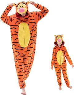 European and American New Unisex Adult One-Piece Pajamas Role-Playing Animal One-Piece Halloween Costume Pajamas Home Clothes