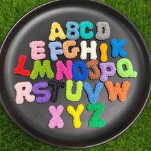 英文字母DIY奶油胶自制发夹手机壳饰品树脂配件材料
