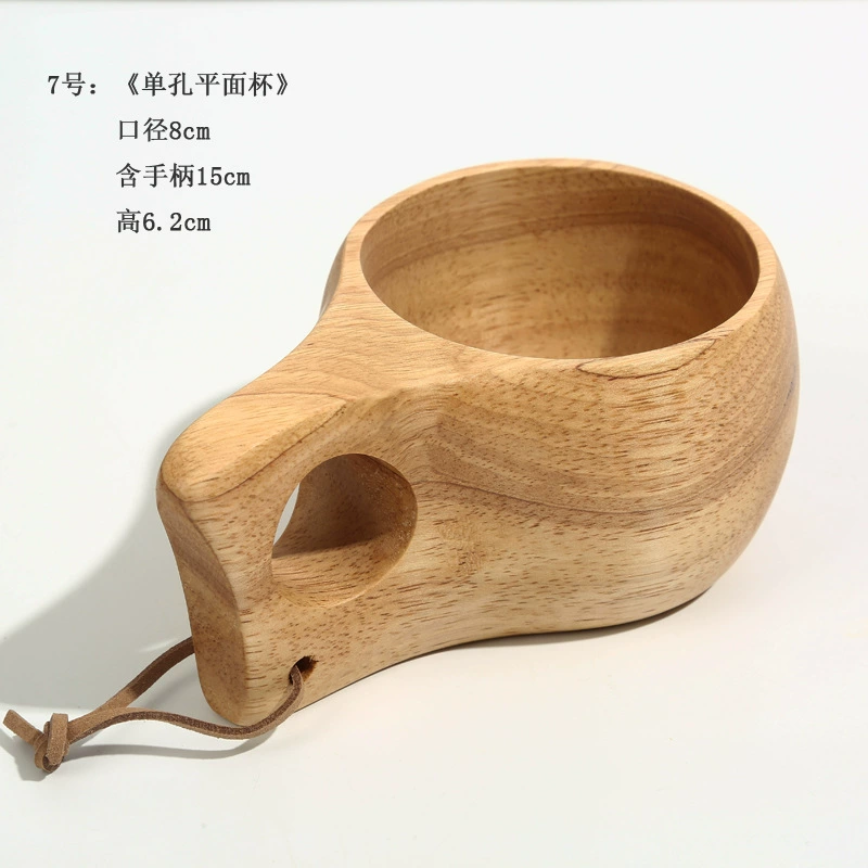Поставки из каучукового дерева Huibao Garden, чашки ручной работы из черепахового панциря, молочная чашка, чайная чашка, деревянная посуда