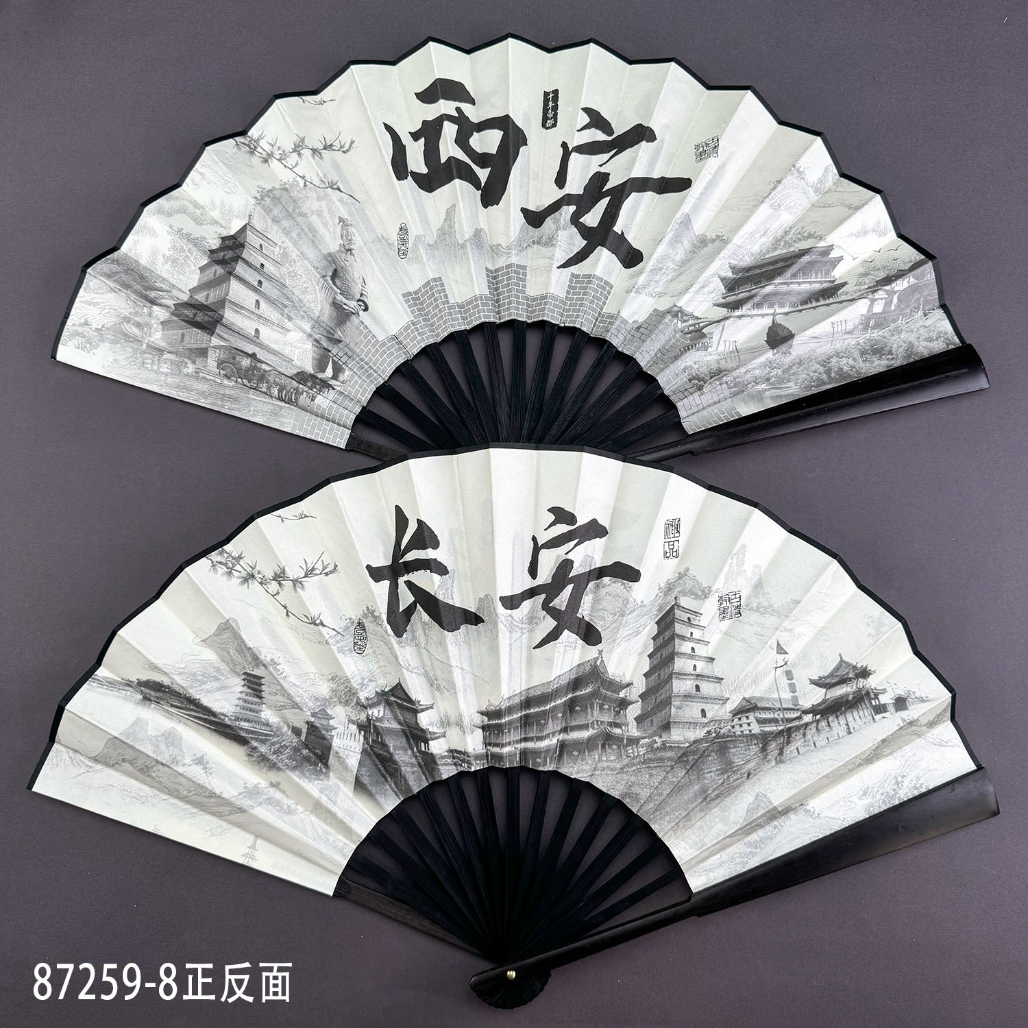 10inch 시안 남자 팬-Y 잉크-시안 장안