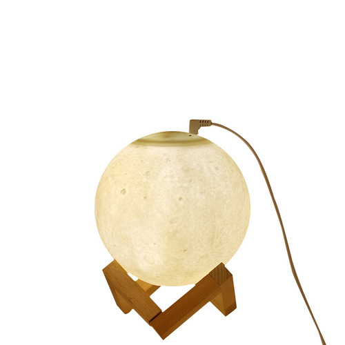 Bestselling 3D Moon Humidifier Moon Light Aroma Humidifier Creative Bedroom LED Night Light Humidifier
