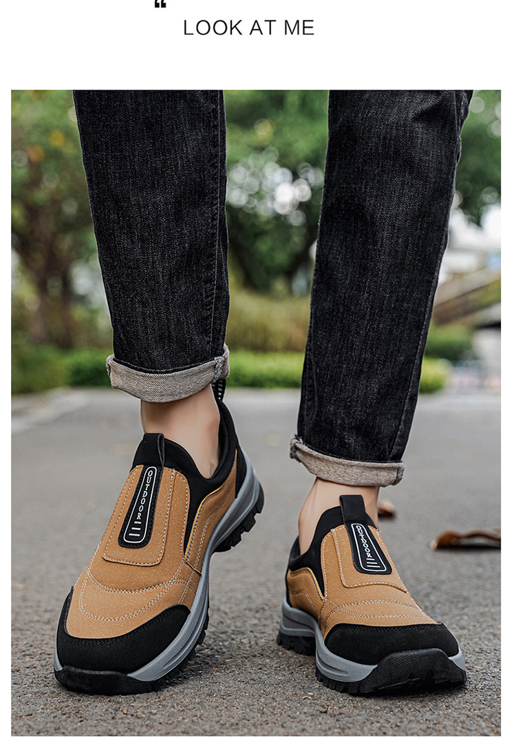 Men's Loafers, Popular Large-size Men's Slip-on Casual Sneakers, Canvas Shoes_vogvips.com
