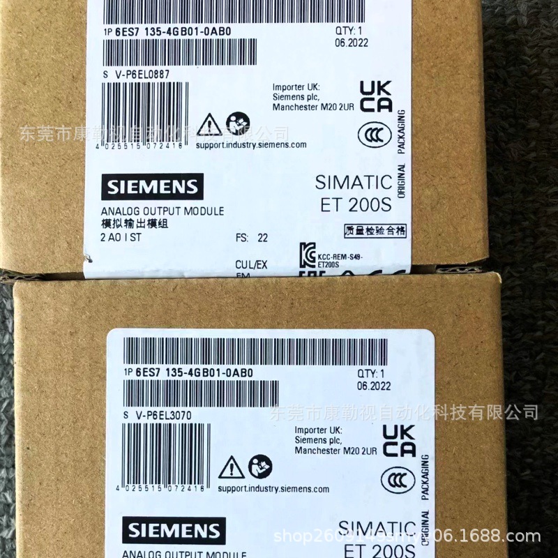 SIEMENS/西门子中央处理器6ES7135-4GB01-0AB0全新原装实拍需议价