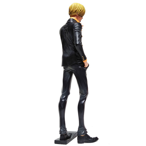 One Piece Super Large Set Black Clothes Smoking Sanji Figure Model Ornament Two-Dimensional Animation Peripheral Birthday Gift