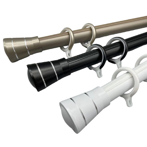 European Roman rod shade hidden installation smooth silent curtain track curtain rod wholesale
