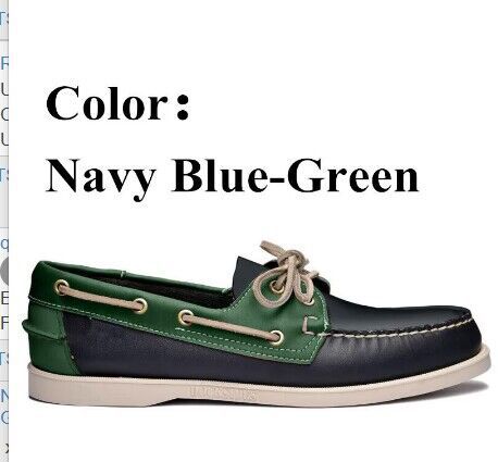 Zapatos transfronterizos para hombres, comercio exterior, zapatos de vela de gran tamaño, versión coreana para hombres, conducción de moda, zapatos de guisantes, zapatos casuales, zapatos de cuero, AliExpress para hombres