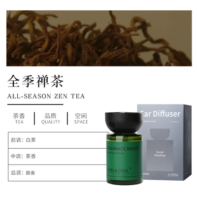 Car Fragrance Diffuser, In-Car Car Perfume Aromatherapy - all-seasons-zen-tea