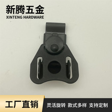 蝴蝶锁扣黑色款箱体搭扣配件锁芯“可定制”钢制多用途出口专用