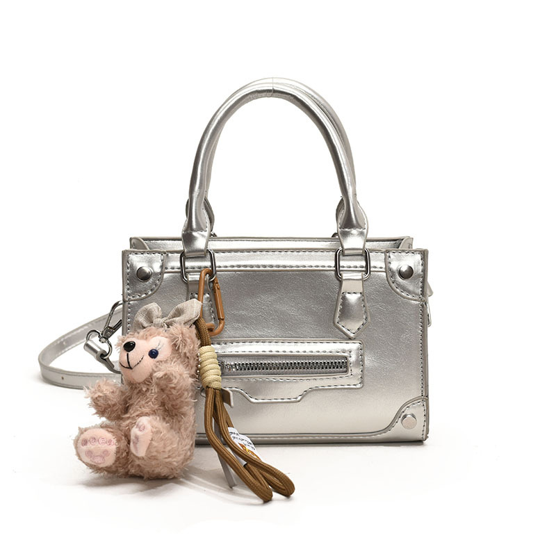 Inglés estilo retro bolsa de motocicleta mujer 2025 nueva moda bolsos de mano de moda bolsos personales de hombro