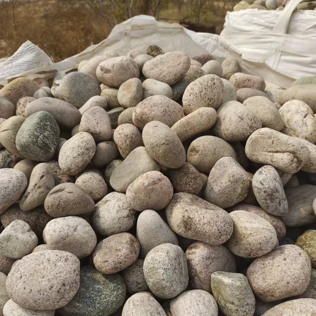 供应变电站5-8鹅卵石 污水处理鹅卵石滤料园林造景装饰用鹅卵石
