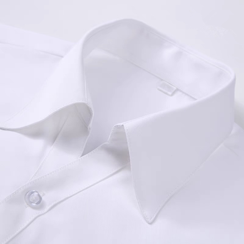 春夏レディースライトブルー斜めダークストライプvネックシャツレディースシャツ職業正装作業服高級綿抗シワ|undefined