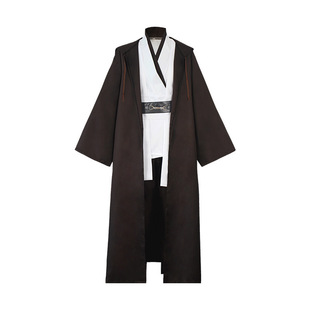 Obi-Wan Kenobi Coat Star Wars cosplay Costume Halloween Jedi Role Playing